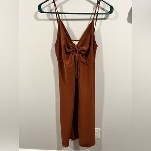 Brown Midi Dress